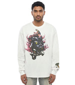 White Graphic Print T-Shirt 1