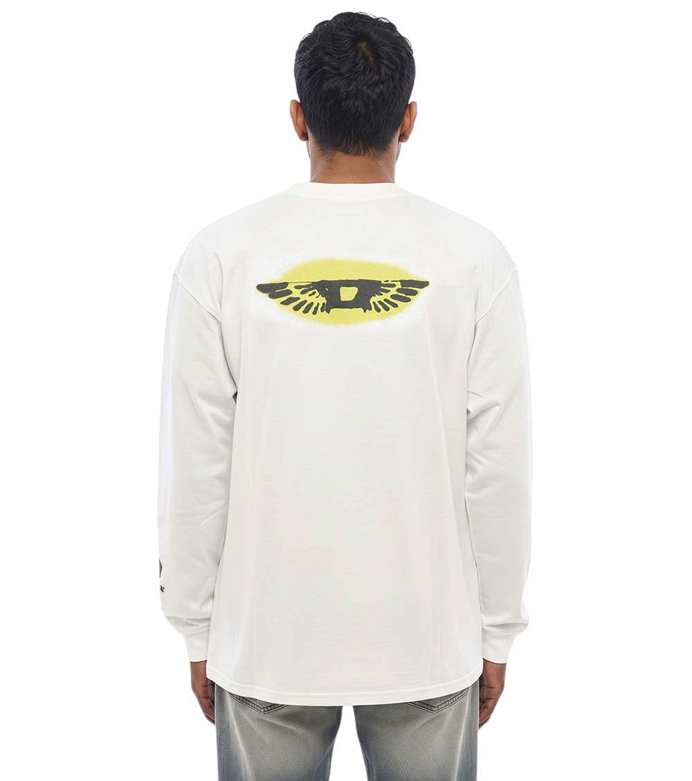 White Graphic Print T-Shirt 2