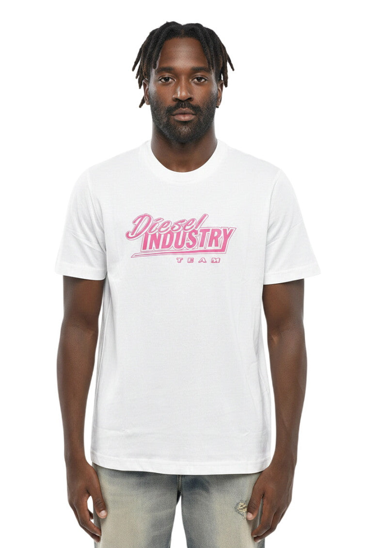 White Graphic Logo T-Shirt 1