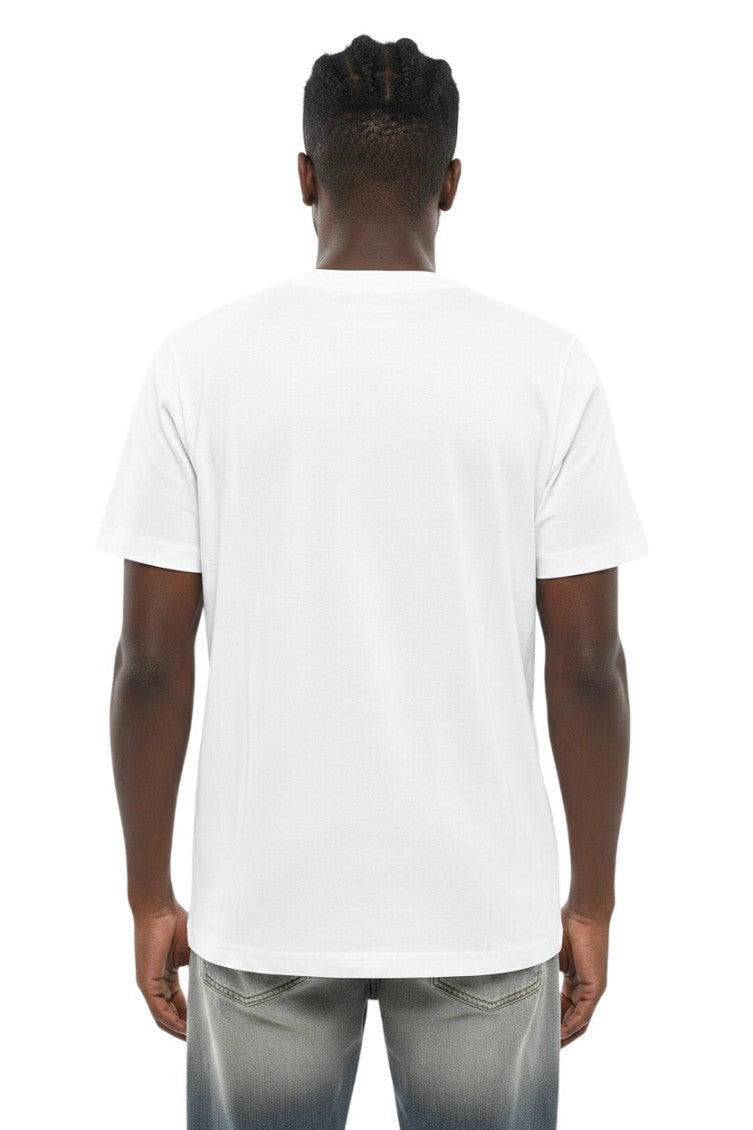 White Graphic Logo T-Shirt 2