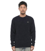 Dark Blue Knitted Sweater 1