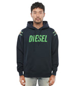 Blue Graphic Logo Hoodie 1