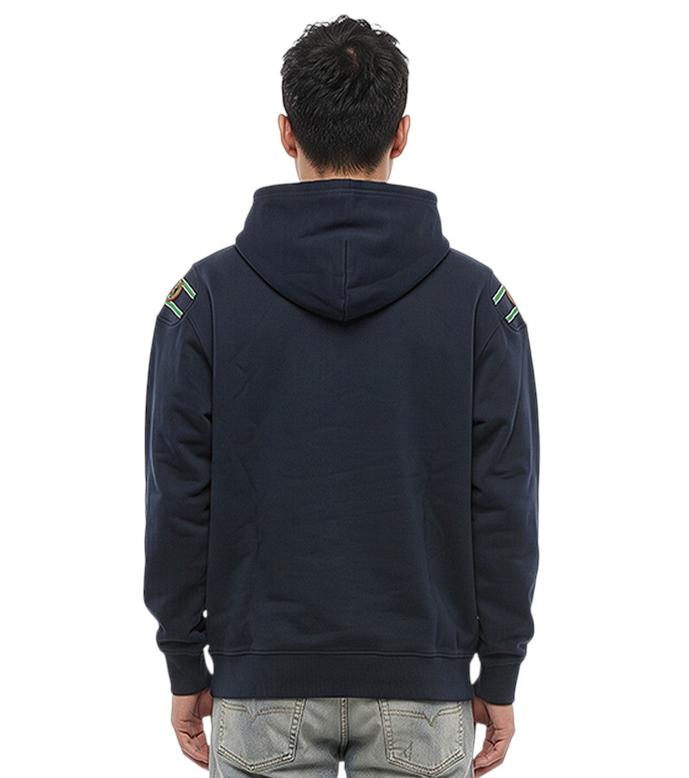 Blue Graphic Logo Hoodie 2