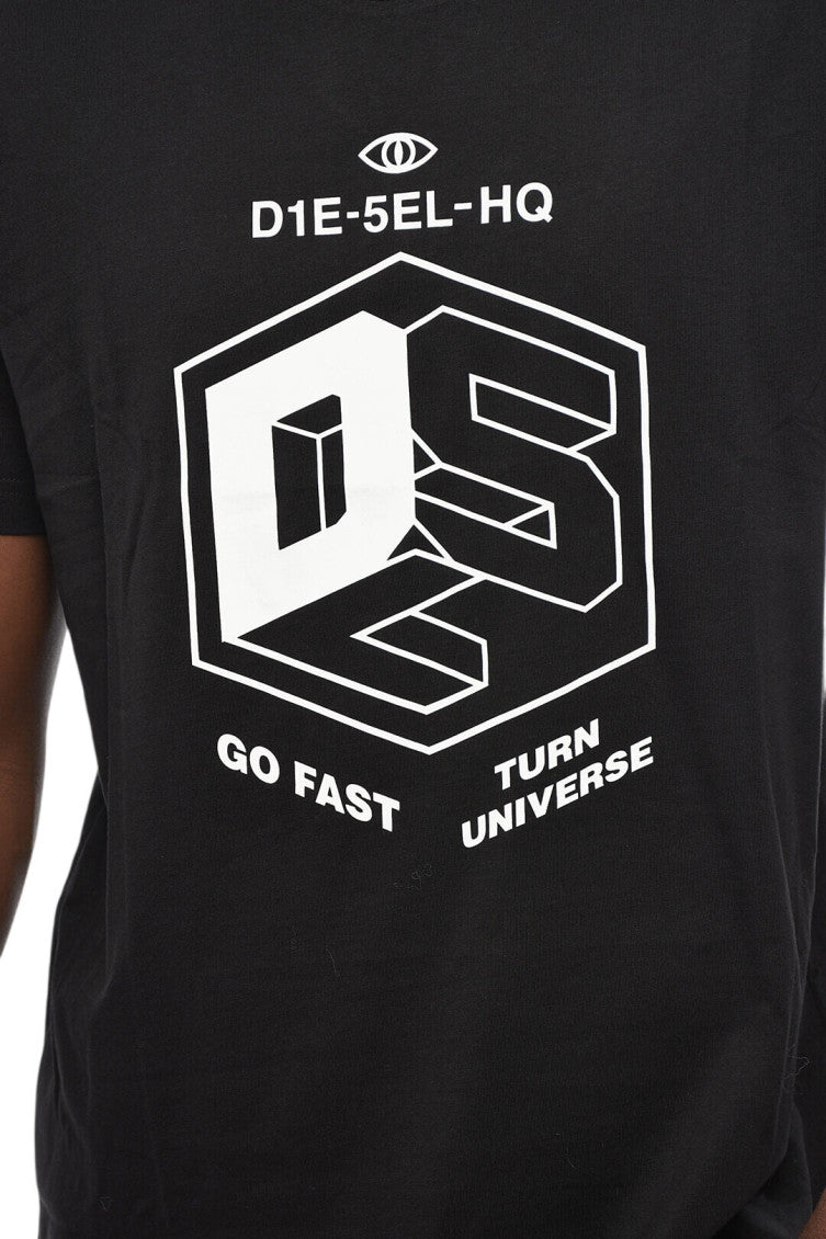 Black Crew Neck T-Shirt 3