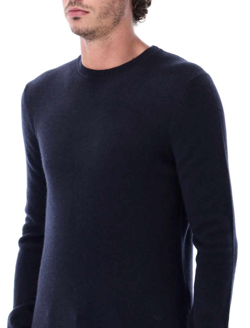 Navy Crew Neck Sweater 3