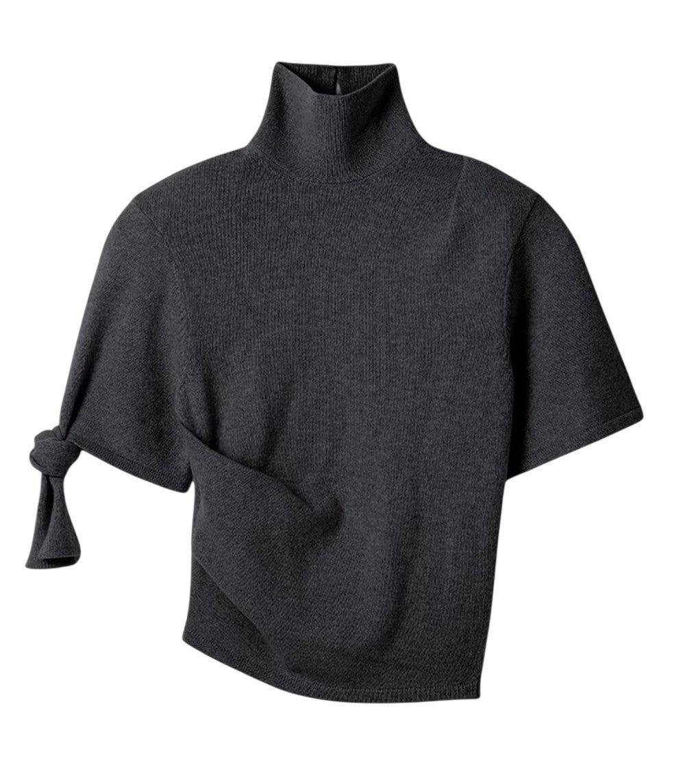 Grey Turtle Neck Sweatshirt 1