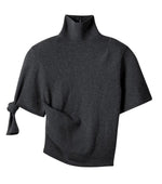 Grey Turtle Neck Sweatshirt 1