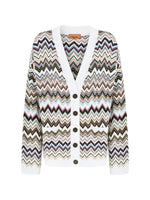 Multicolor Chevron Cardigan 1