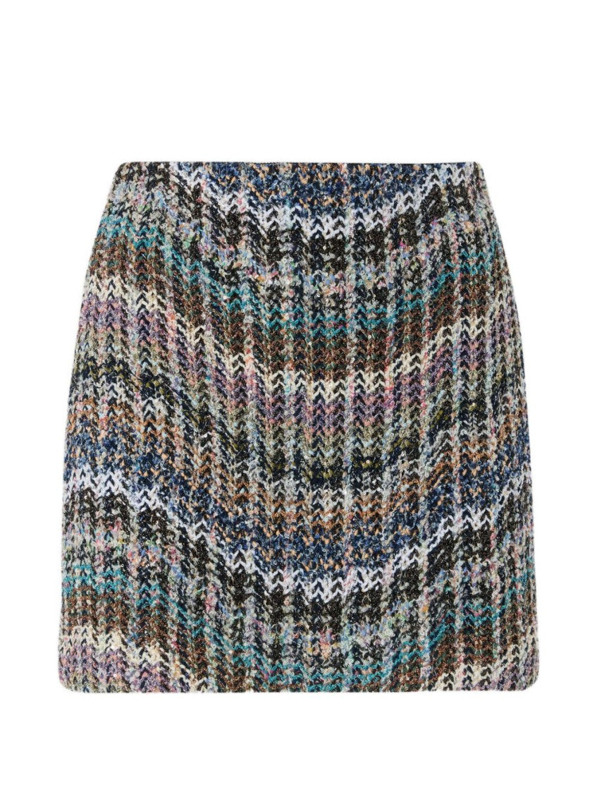 Multicolor Above Knee Skirt 1