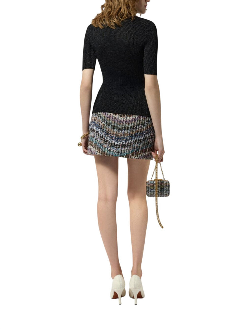 Multicolor Above Knee Skirt 3