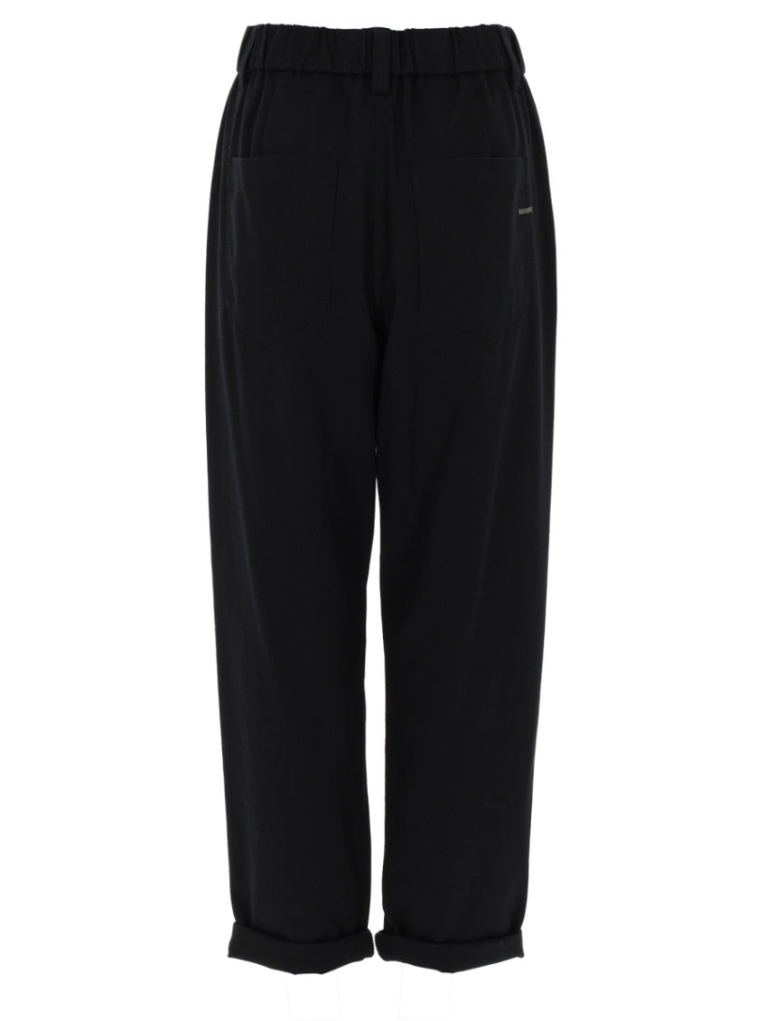 Black Carrot Pleated Pant 3