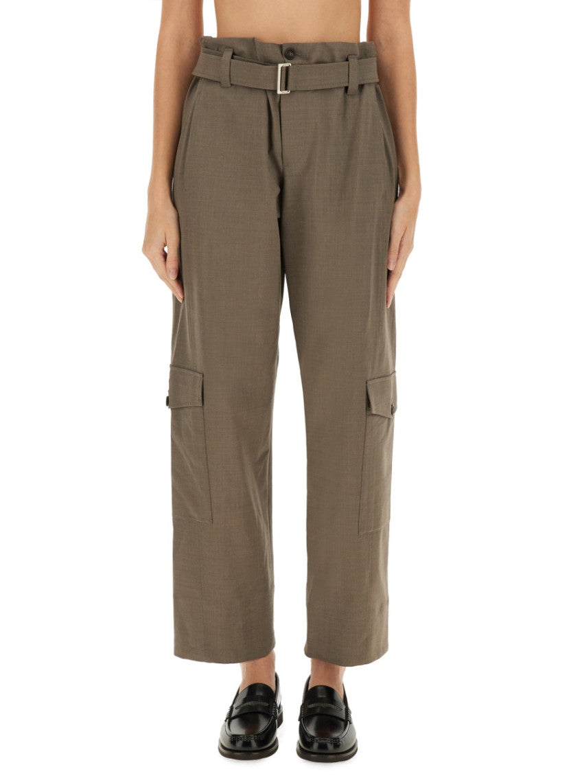 Brown Straight Cargos Pant 1
