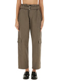 Brown Straight Cargos Pant 1