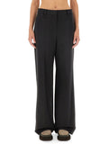 Black Flat Front Pants 1