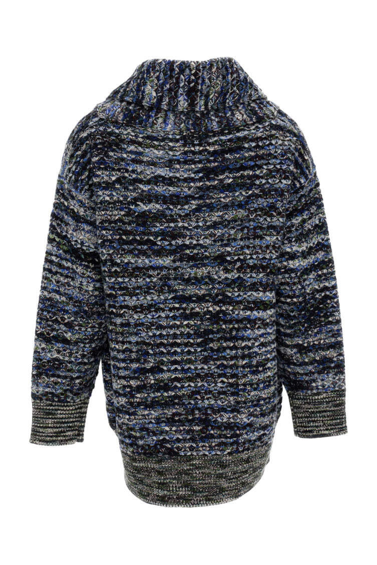 Multi Color Textured Sweater 2
