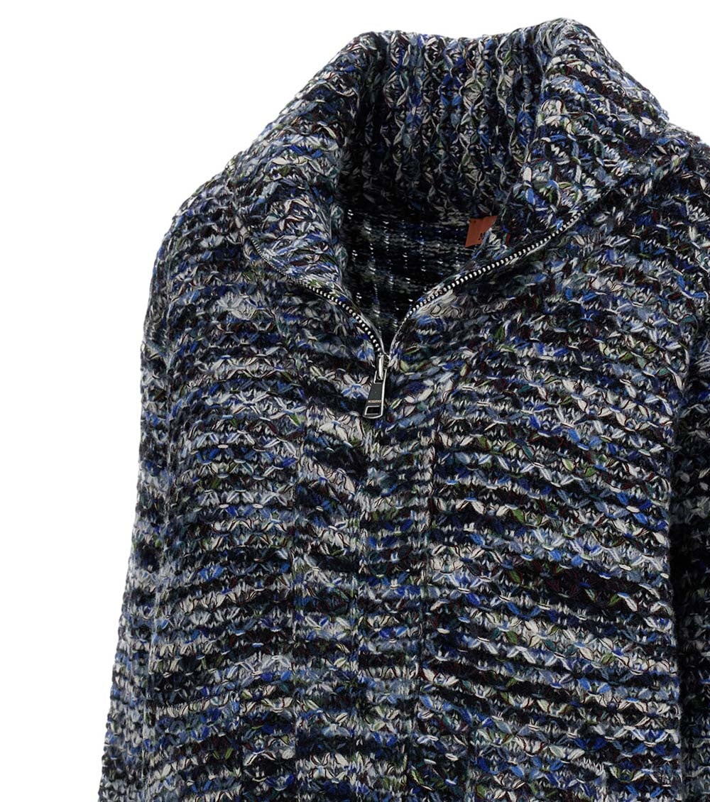 Multi Color Textured Sweater 3
