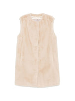 Beige Round Neck Jacket 1