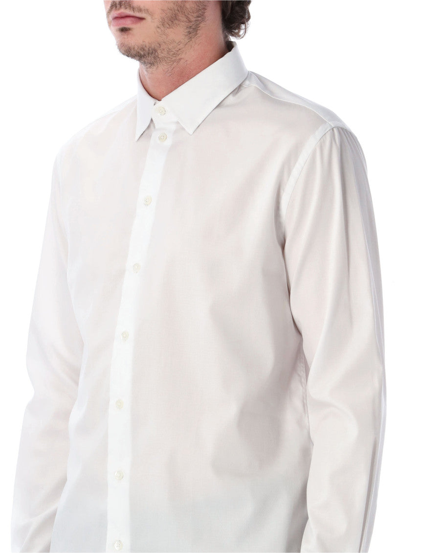 White Regular Solid Shirt 3