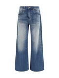 Blue High Rise Jeans 1