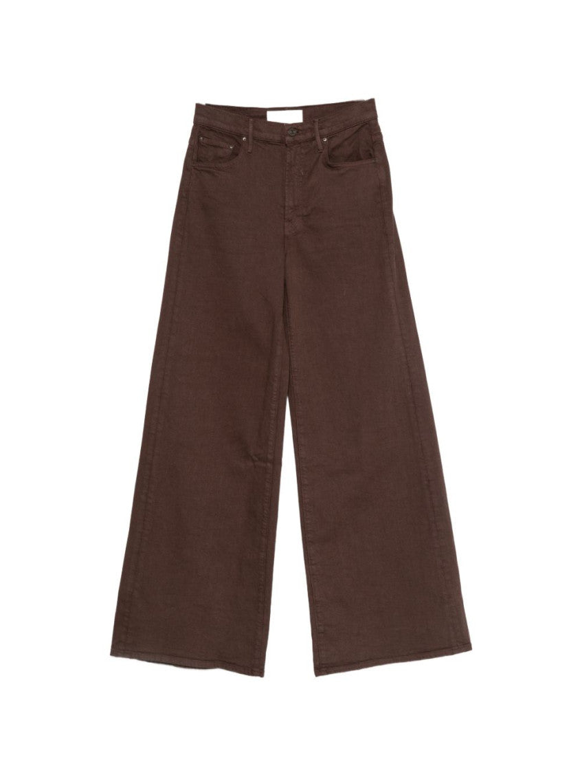 Dark Brown High Rise Jeans 1