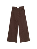 Dark Brown High Rise Jeans 1