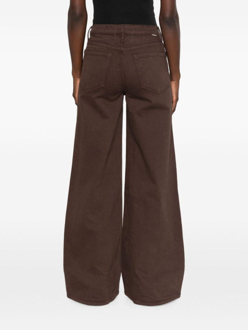 Dark Brown High Rise Jeans 3