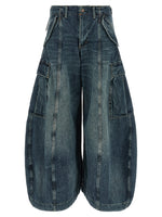Blue High Rise Jeans 1