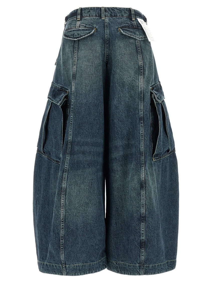 Blue High Rise Jeans 2