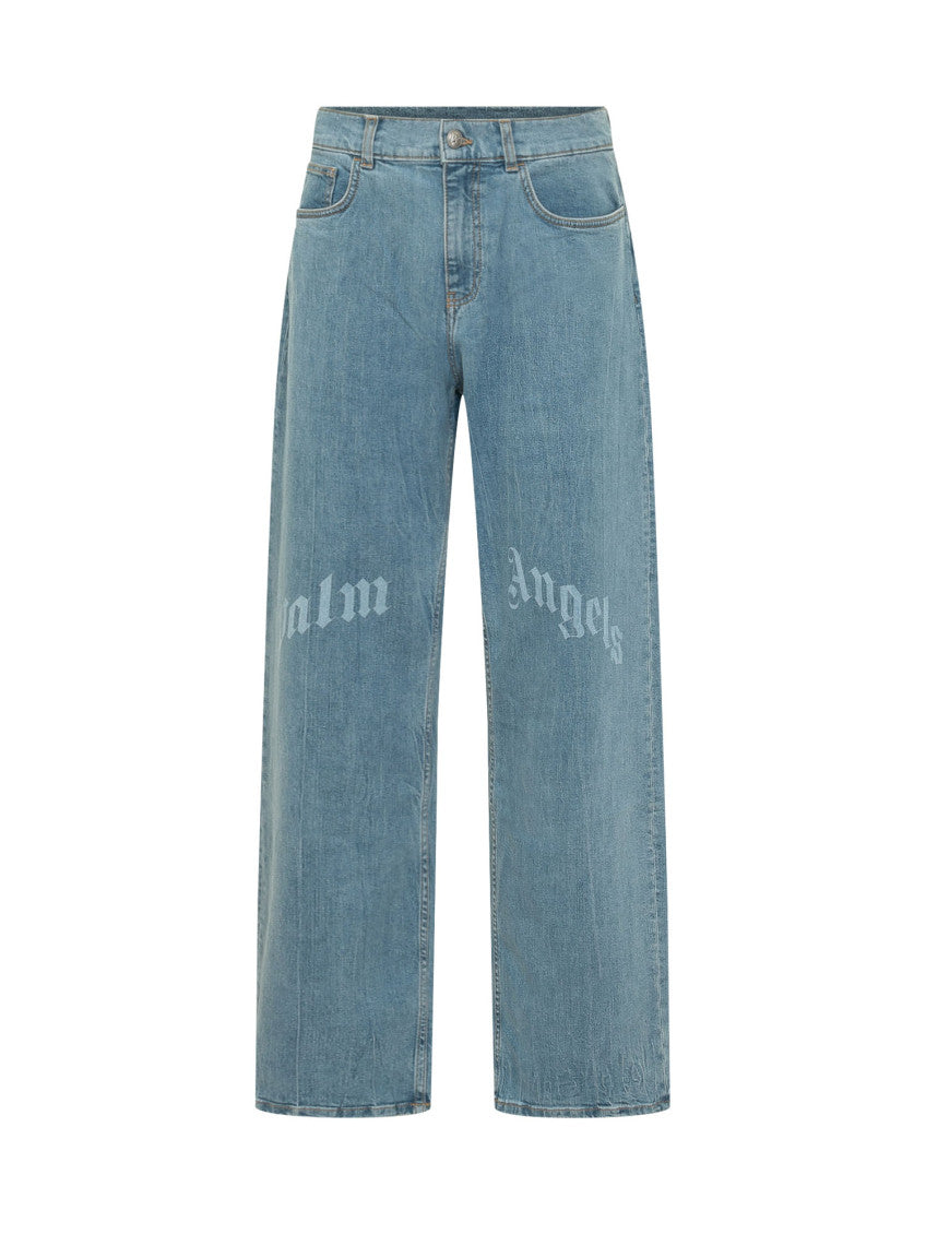 Light Blue Loose Jeans 1
