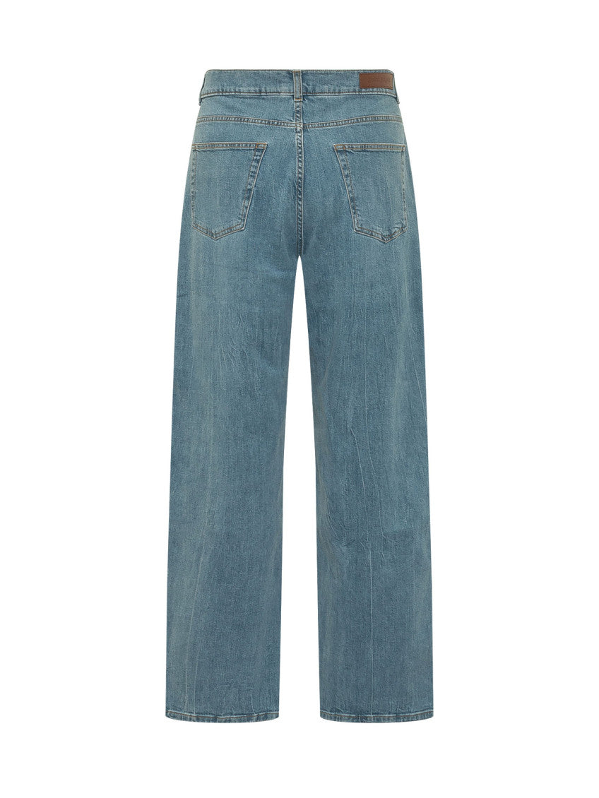 Light Blue Loose Jeans 2