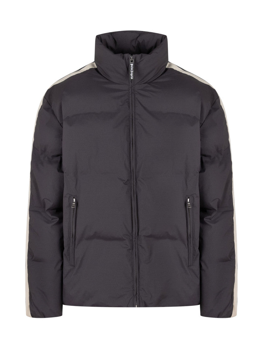 Black Track Puffer Jacket 1