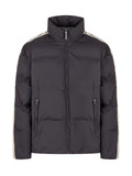 Black Track Puffer Jacket 1