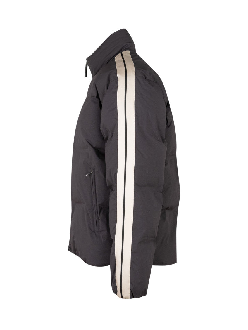 Black Track Puffer Jacket 3