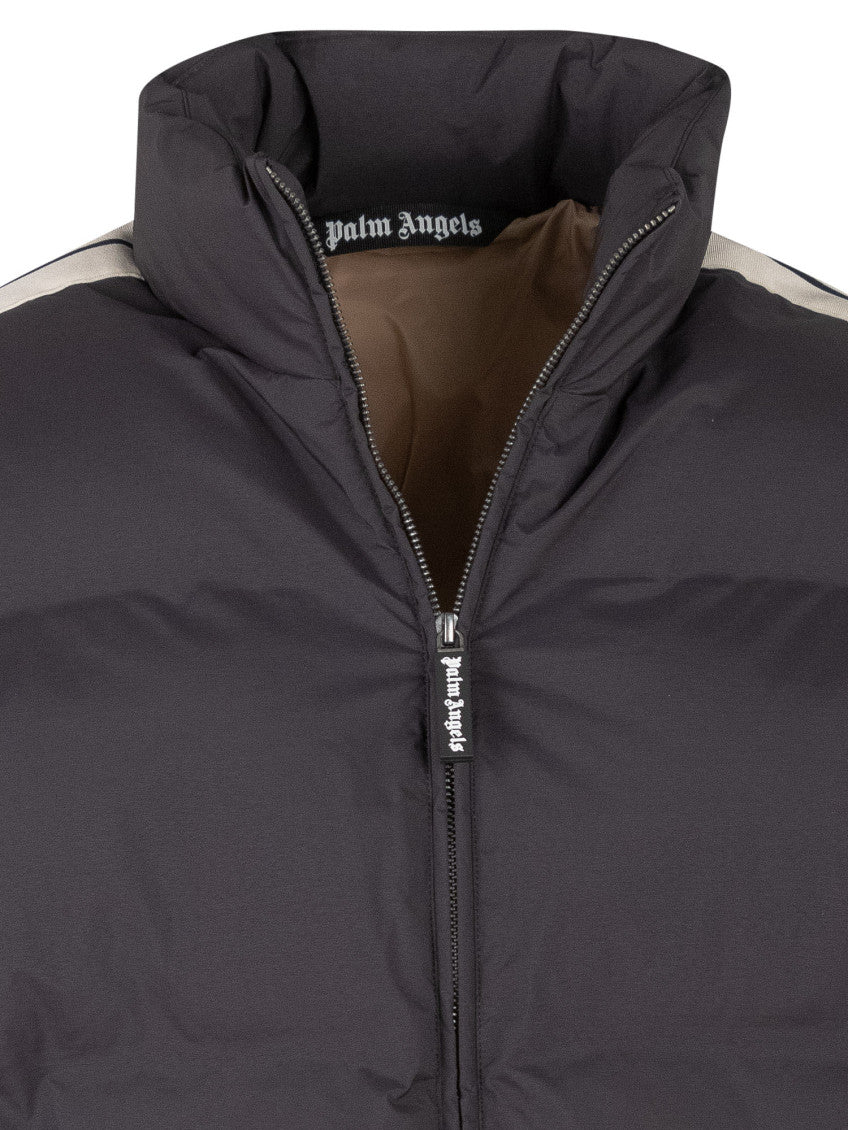 Black Track Puffer Jacket 4