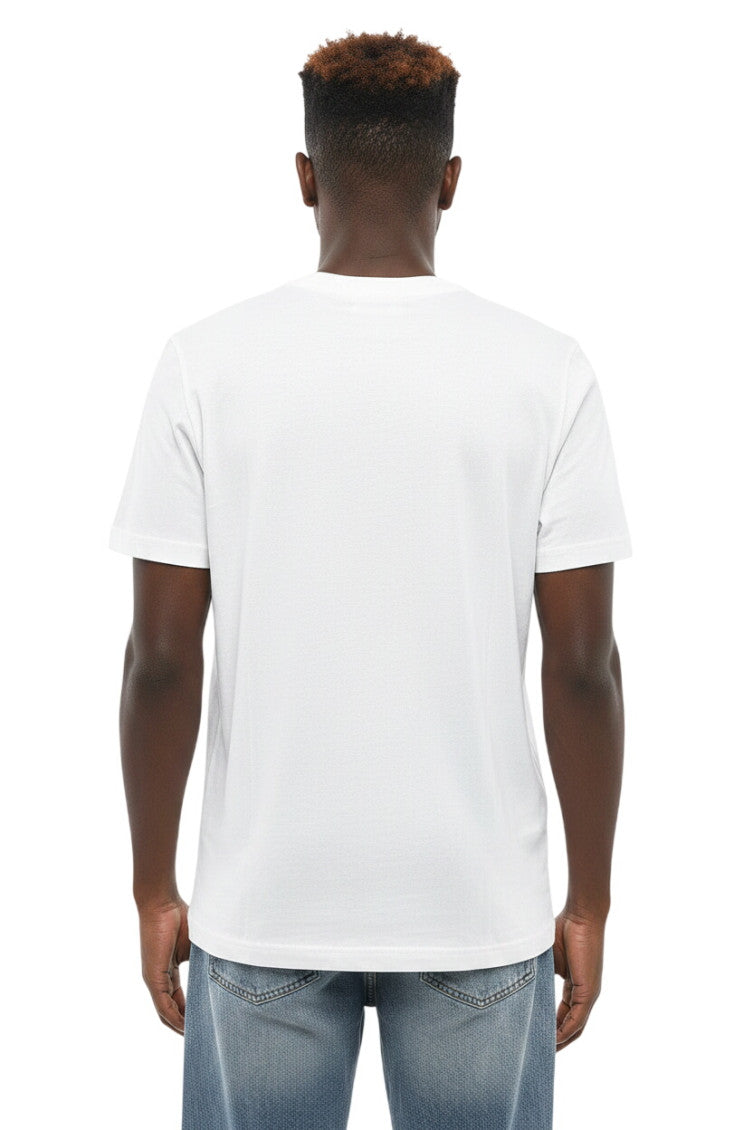 White Graphic Print T-Shirt 2