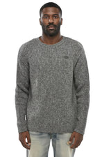 Grey Crew Neck Sweater 1