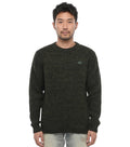 Dark Green Knitted Sweater 1