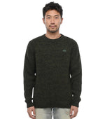 Dark Green Knitted Sweater 1