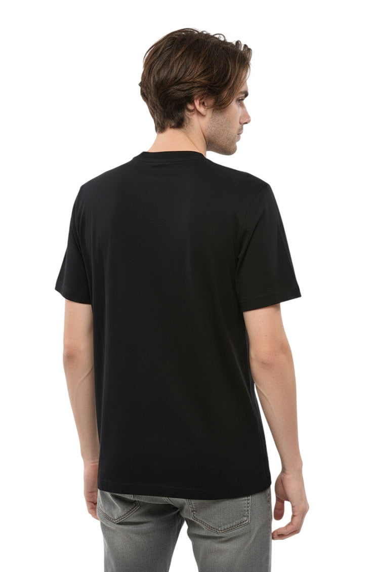 Black Crew Neck T-Shirt 2