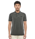 Grey Shirt Collar Polo 1