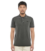 Grey Shirt Collar Polo 1