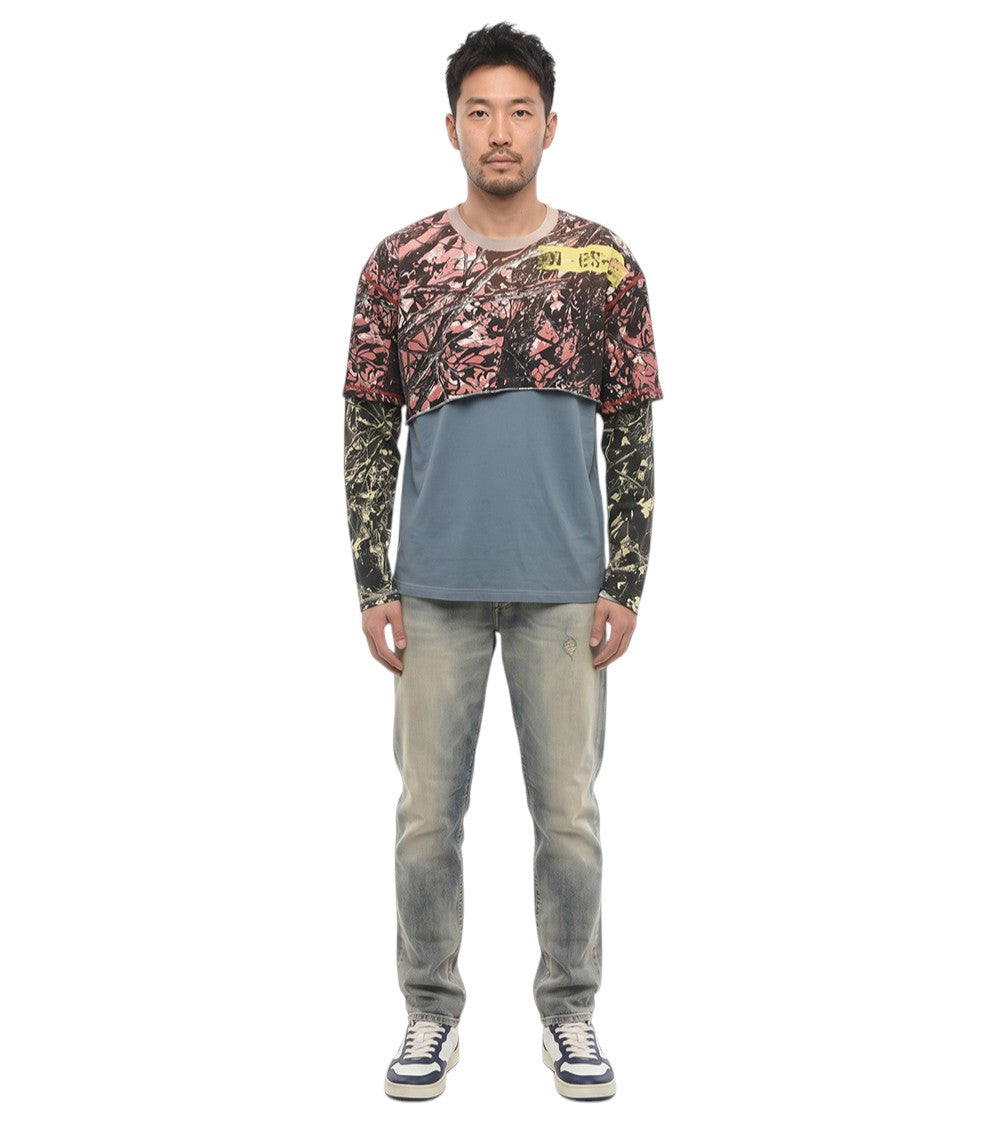 Multicolor Layered T-Shirt 1