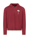 Red Logo Polo Sweater 1