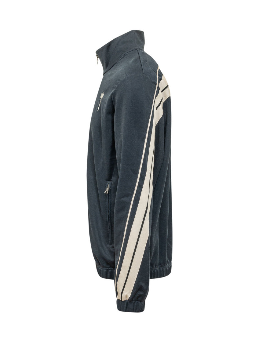 Navy Striped Track Jacket 3