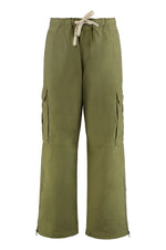 Green Loose Cargo Pants 1