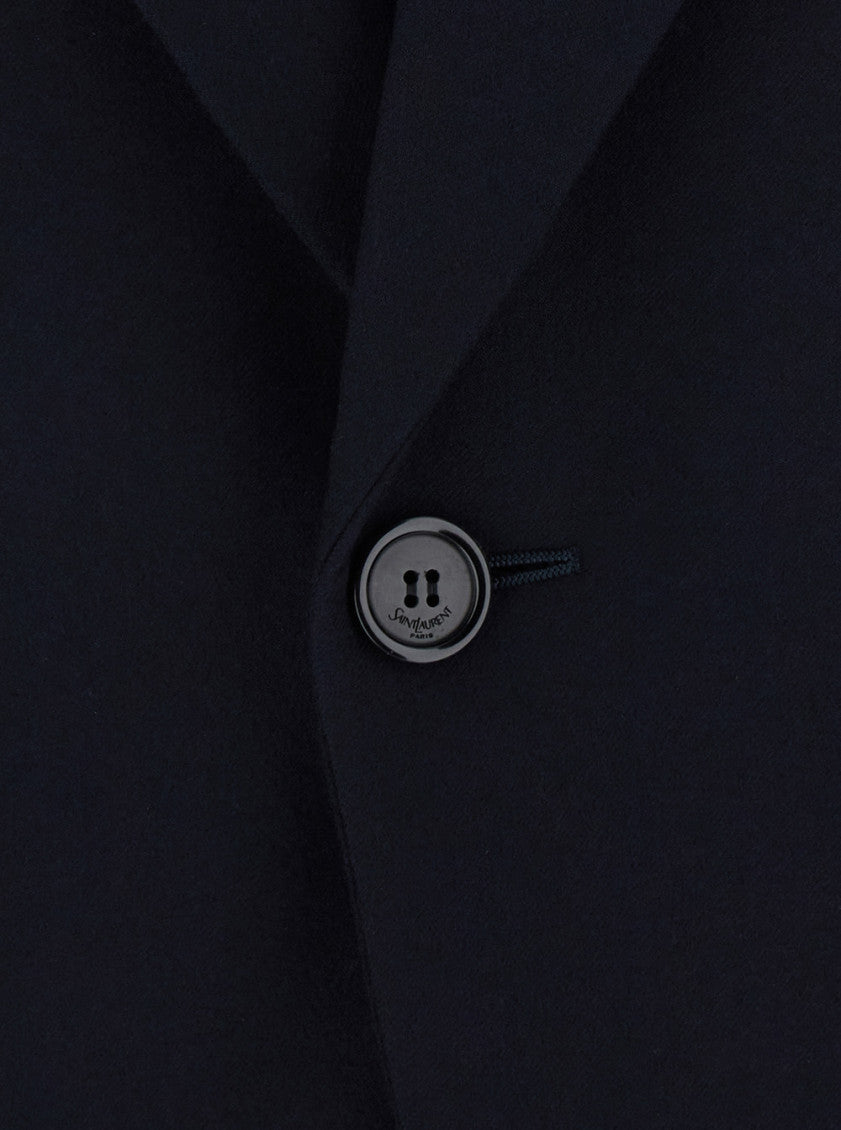Navy Peaked Lapel Blazer 3