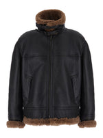 Black Mock Collar Jacket 1