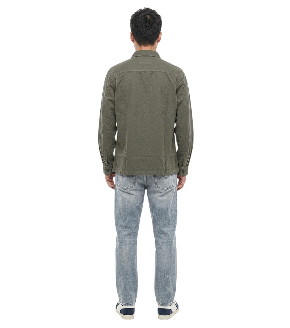 Green Regular Solid Shirt 2