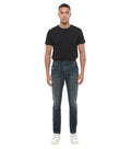 Blue Tapered Mid Rise Jeans 1