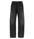 Black Regular Mid Rise Jeans 1
